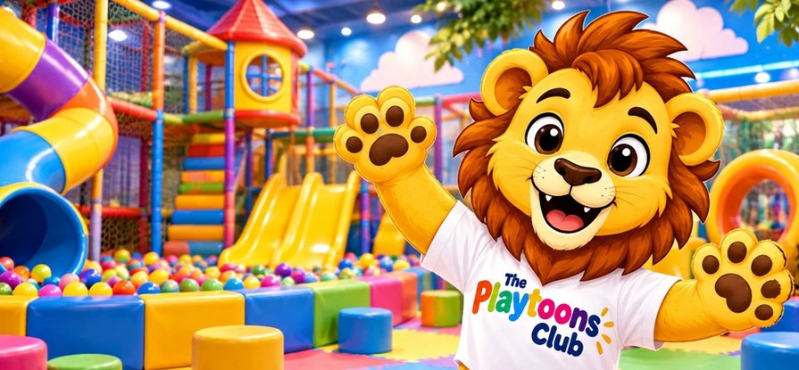 Playtoons lion — see you soon!