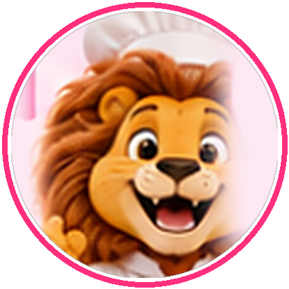 Chef lion mascot